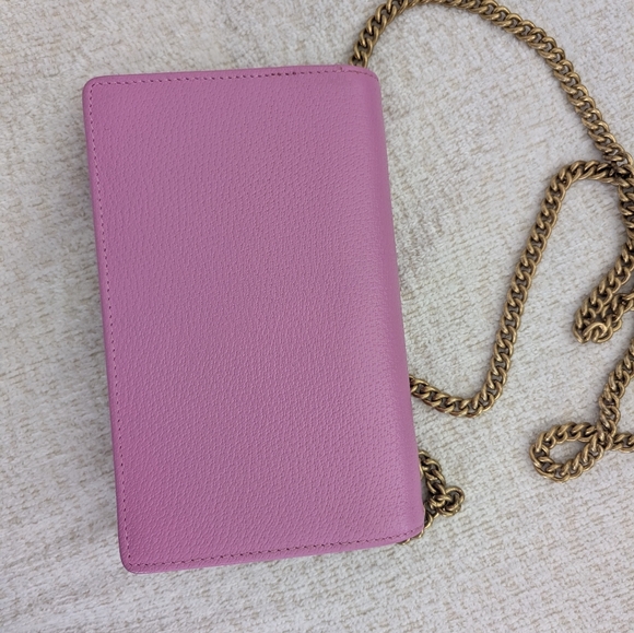 Pink Gucci Chain Shoulder Bag - Picture 4 of 10
